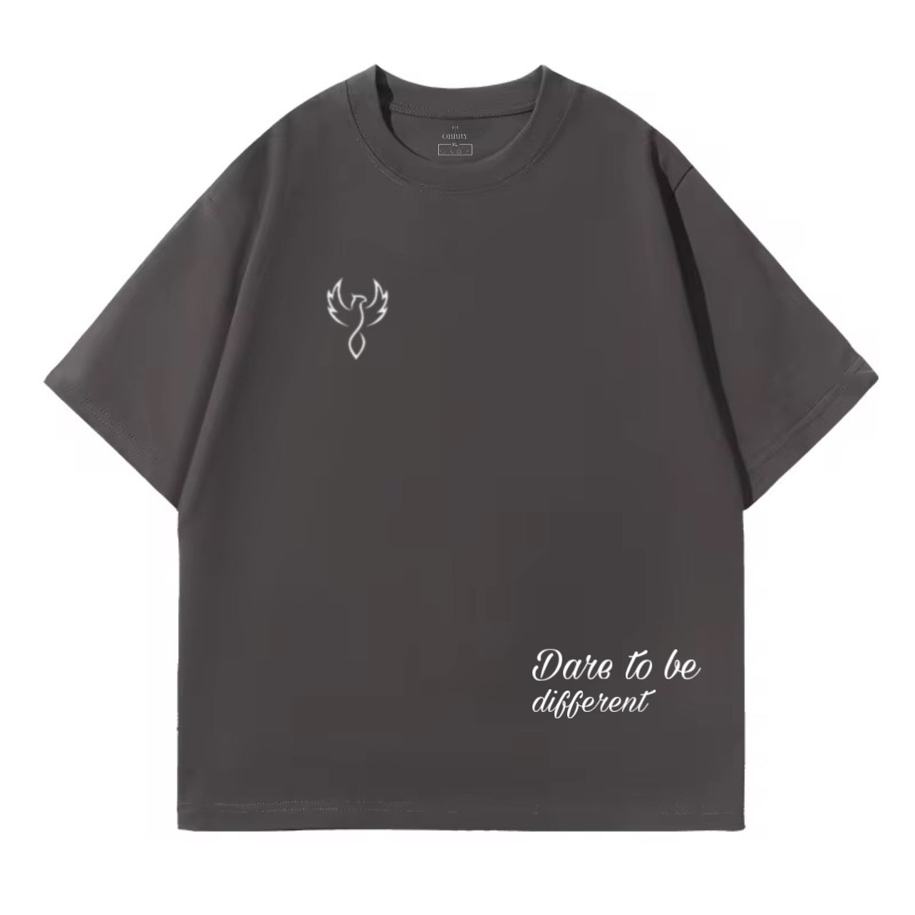 OBBRY “Dare To Be Different” Oversized Heavyweight Tee 300gsm (Unisex)